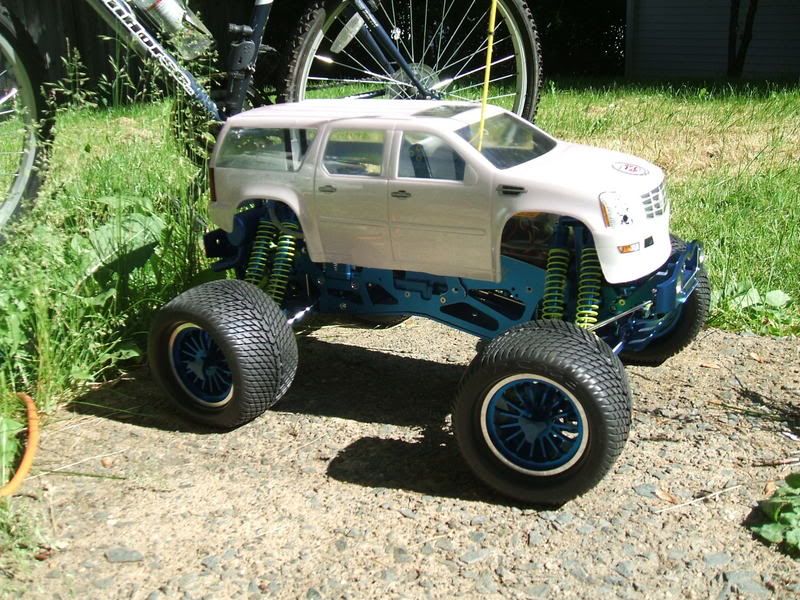 hpi nitro truck body clear